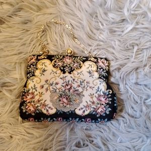 Vintage Floral Clutch